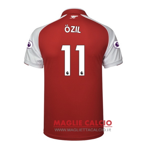 nuova maglietta arsenal 2017-2018 ozil 11 prima